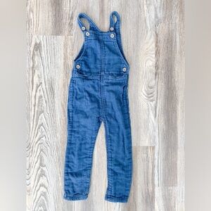ZARA Toddler Boys Denim Overalls/ Size 3-4